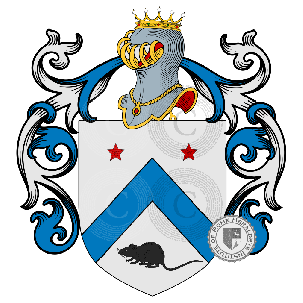 Coat of arms of family Ferras