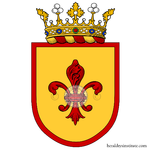 Coat of arms of family Lillet