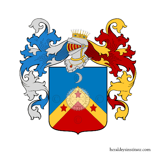 Coat of arms of family Merenda Salecchi