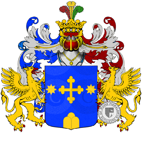 Coat of arms of family Pinzano