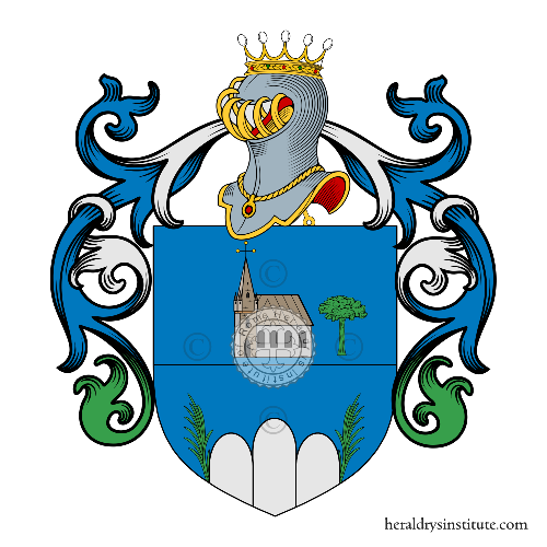Coat of arms of family Agliari