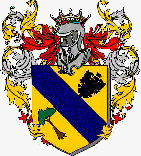 Coat of arms of family Caponsacco