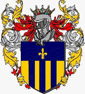 Coat of arms of family Baciocchi Adorno