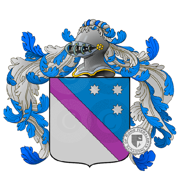 Coat of arms of family Lamotta