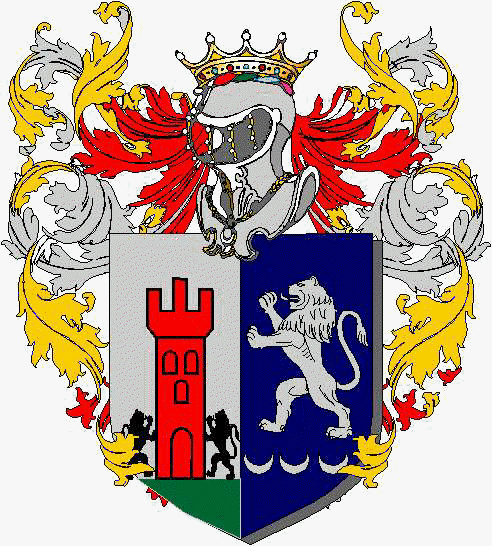 Coat of arms of family Spagnoletta
