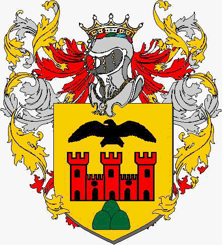 Coat of arms of family Nobili Malatigni