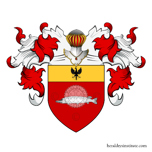 Coat of arms of family Olgiati (Lombardia) - ref:2794