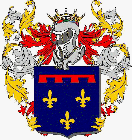Coat of arms of family  - ref:2797