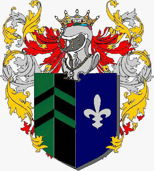 Coat of arms of family  - ref:2809