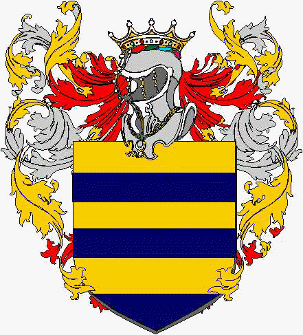 Coat of arms of family Nuglio