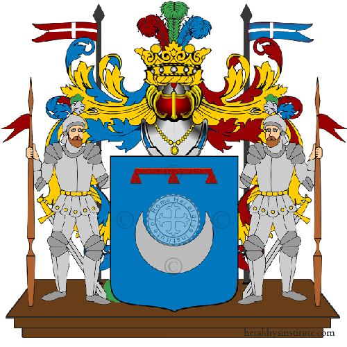 Coat of arms of family Cacelli