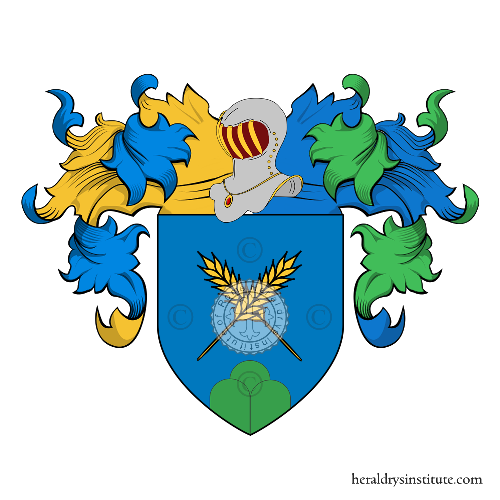 Coat of arms of family Paino - ref:2876