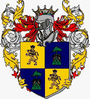 Coat of arms of family Casasaia