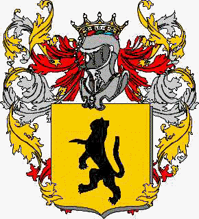Coat of arms of family Panteoro
