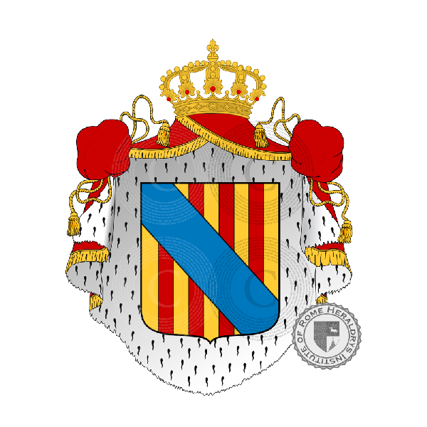 Coat of arms of family Donesana