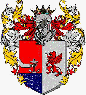 Coat of arms of family De Cassia