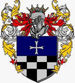Coat of arms of family  - ref:3050