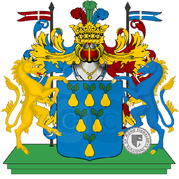 Coat of arms of family Asmondo