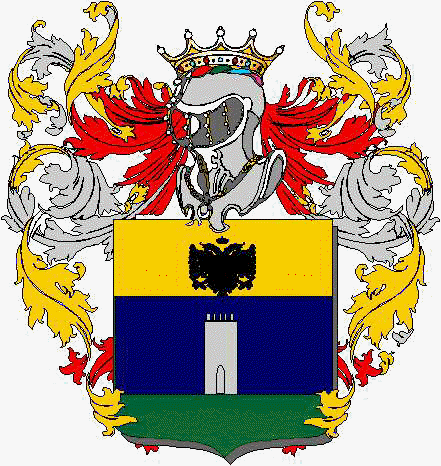 Coat of arms of family Barbavara di Gravellona - ref:3054
