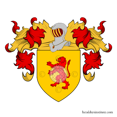 Coat of arms of family  - ref:3065
