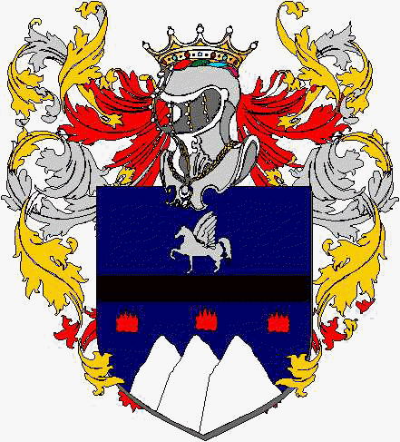 Coat of arms of family  - ref:3080
