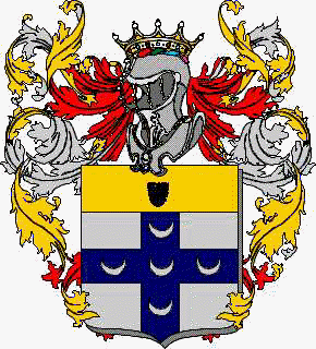 Coat of arms of family Piccolomini - ref:3100