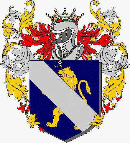 Coat of arms of family Barbierato