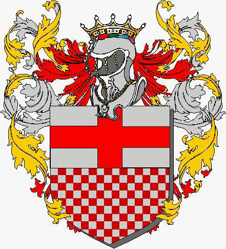 Coat of arms of family Barbiano Di Belgioioso