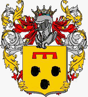 Coat of arms of family Tesserati