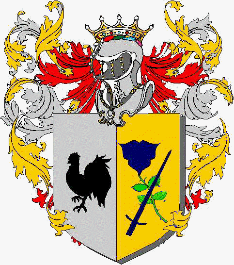 Coat of arms of family Barbiera