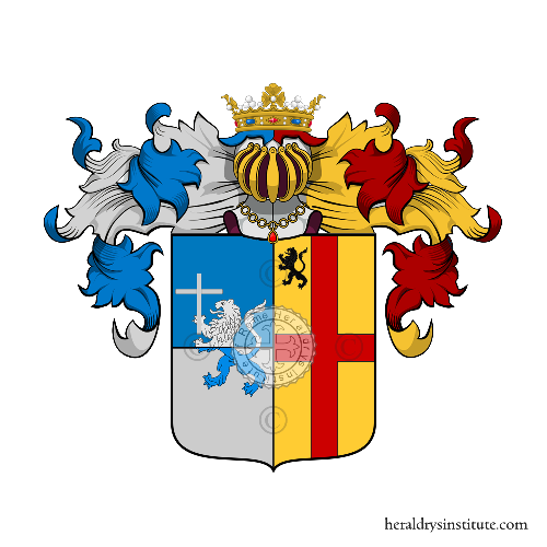 Coat of arms of family PISPISA