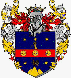 Coat of arms of family Romerie