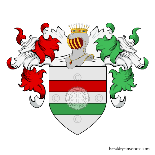 Coat of arms of family  - ref:3189