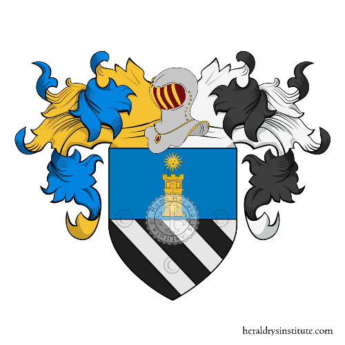 Coat of arms of family Bardesono o Bardessono - ref:3199