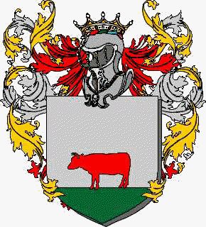 Coat of arms of family Cavriotto