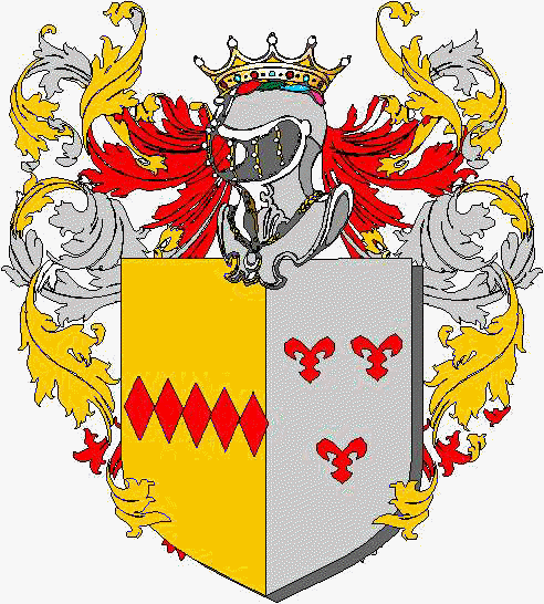 Coat of arms of family Bardi Serzelli - ref:3204