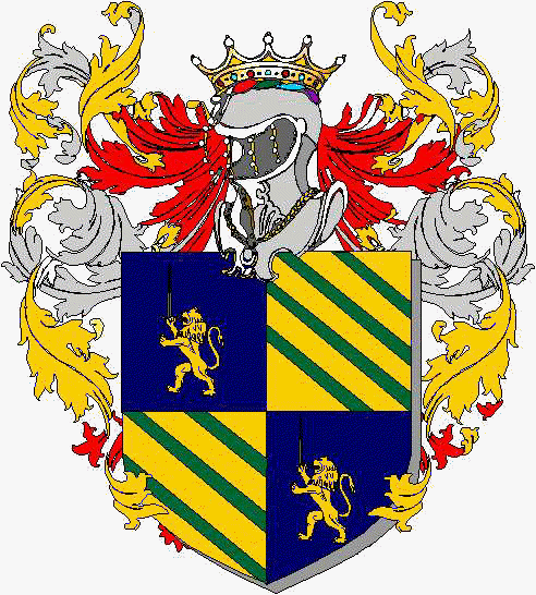 Coat of arms of family Roncore