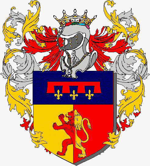 Coat of arms of family Zanierato