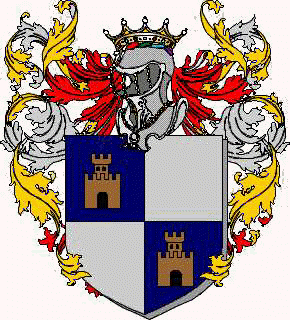 Coat of arms of family  - ref:3250