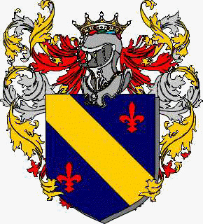 Escudo de la familia Rossiglioni Gagliardi