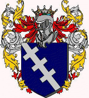 Coat of arms of family Bracciaforte