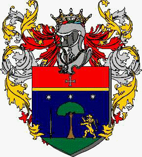 Coat of arms of family Procaccini - ref:3362