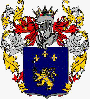 Coat of arms of family Rido Della Silva Castiglioni