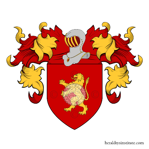 Escudo de la familia Castelletto Merli
