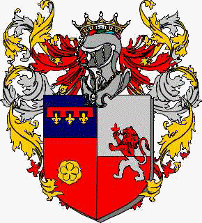 Coat of arms of family Rossi Del Leon Nero