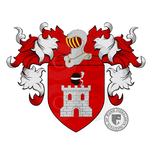 Coat of arms of family Muzzio