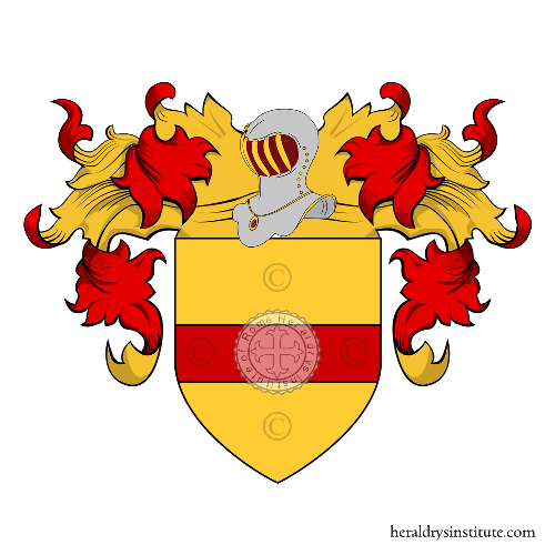Coat of arms of family Nivola