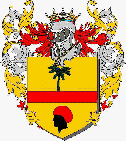 Coat of arms of family  - ref:3515