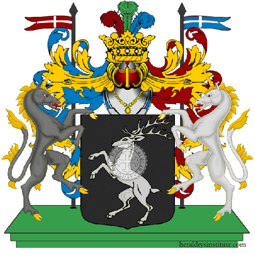 Coat of arms of family  - ref:3534