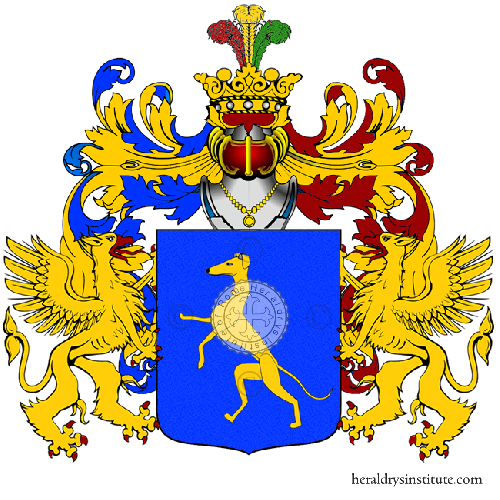 Coat of arms of family Sampieri